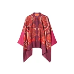 La DoubleJ Foulard Shirt in Alchemy Dark Red at Coveti