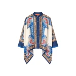 La DoubleJ Foulard Shirt in Lemuria Blue