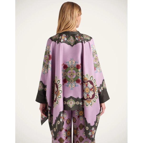 La DoubleJ Foulard Shirt in Nucleus Dusty Pink, view 3
