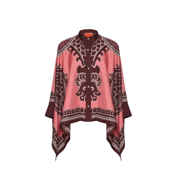 Foulard Shirt in Oltrarno Pink