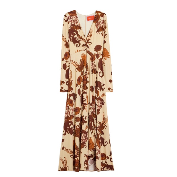 La DoubleJ Foxy Dress in Coven Buttercream at Coveti