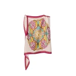 La DoubleJ Full-On Foulard in Florette Fuchsia at Coveti