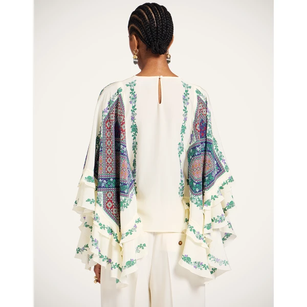 La DoubleJ Galaxy Top in Regalia Ecru | Tops | Coveti