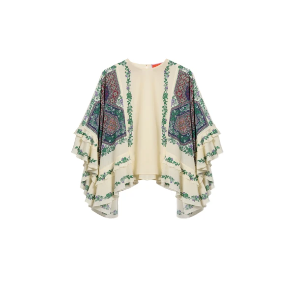 La DoubleJ Galaxy Top in Regalia Ecru | Tops | Coveti