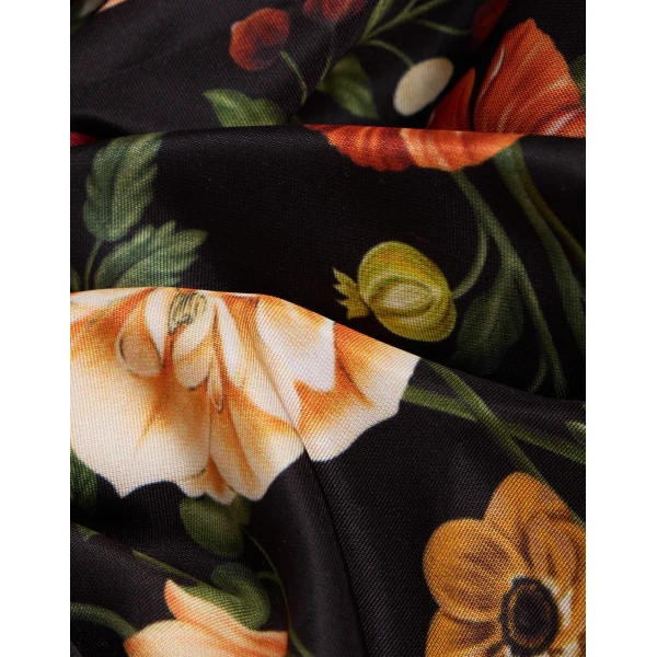 La DoubleJ Giga Scrunchie in Botticelli Black, view 3