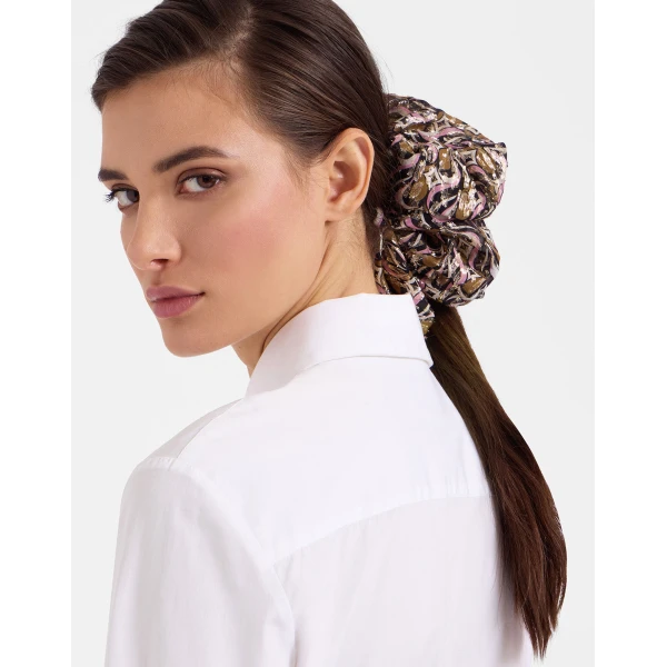 La DoubleJ Giga Scrunchie in Jive Pink, view 2