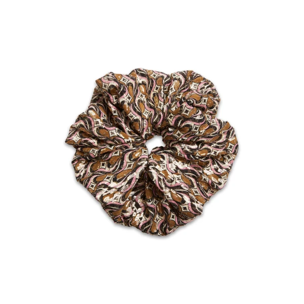 La DoubleJ Giga Scrunchie in Jive Pink at Coveti