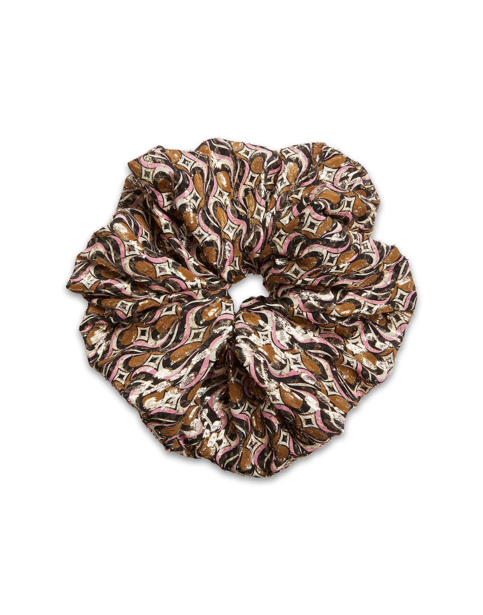 La DoubleJ Giga Scrunchie in Jive Pink at Coveti La DoubleJ Giga Scrunchie in Jive Pink at Coveti