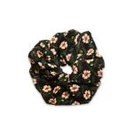 La DoubleJ Giga Scrunchie in Mayfair Black at Coveti