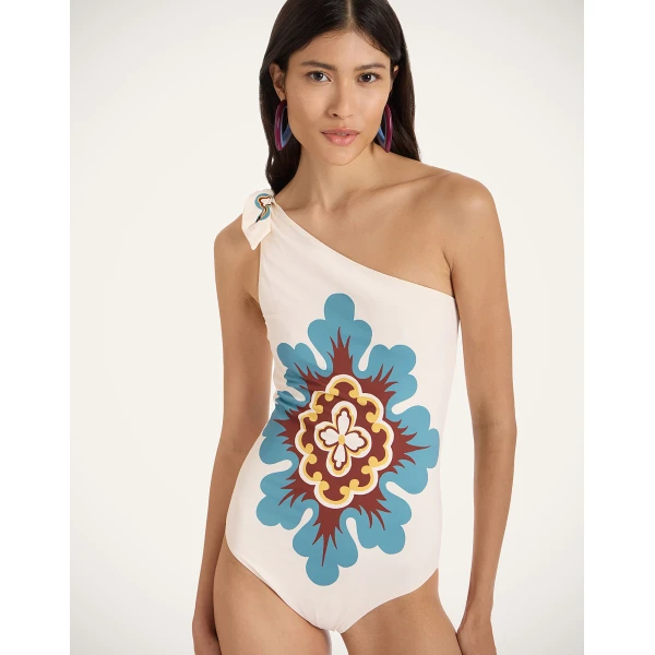 La DoubleJ Goddess Suit in Palazzo Chocolate | Swimsuits | Coveti