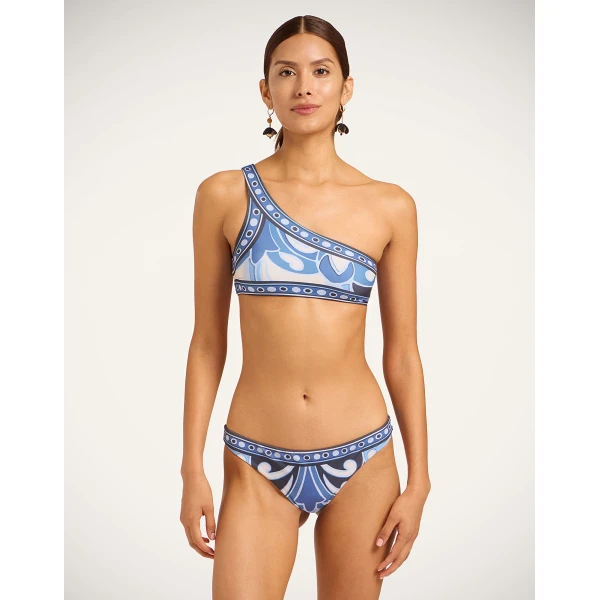 La DoubleJ Goddess Top in Cocoon Blue | Bikini | Coveti