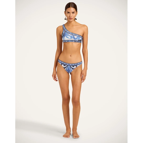 La DoubleJ Goddess Top in Cocoon Blue | Bikini | Coveti