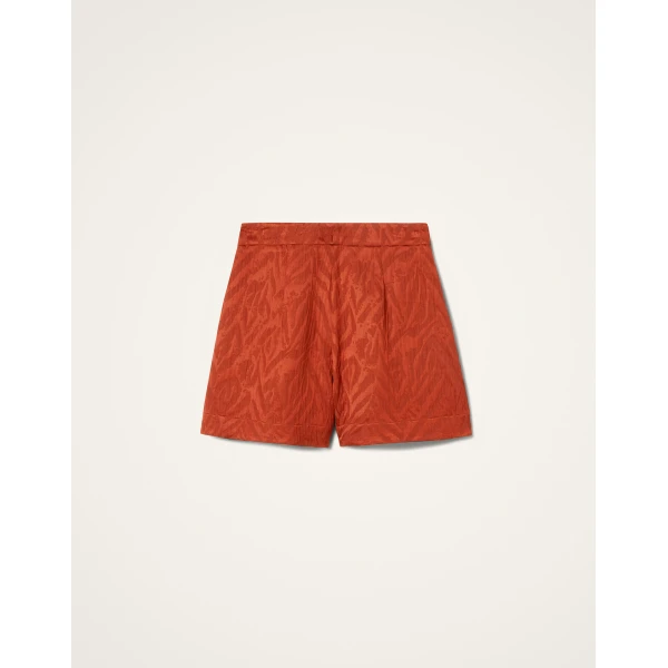 La DoubleJ Good Butt Shorts in Animalier Rust | Shorts | Coveti