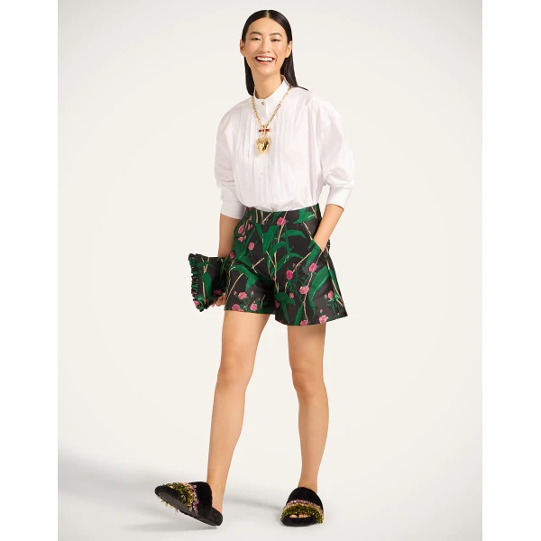 La DoubleJ Good Butt Shorts in Bamboo Black | Shorts | Coveti