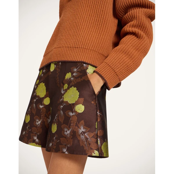 La DoubleJ Good Butt Shorts in Devon Brown at Coveti