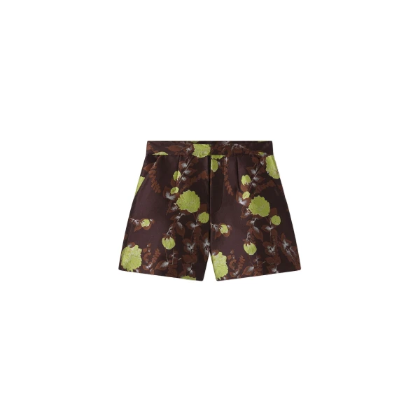 La DoubleJ Good Butt Shorts in Devon Brown at Coveti