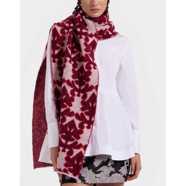 La DoubleJ Half-Light Scarf in Herald Cream at Coveti