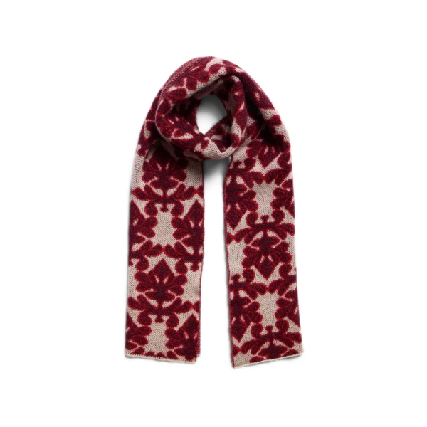 La DoubleJ Half-Light Scarf in Herald Cream at Coveti