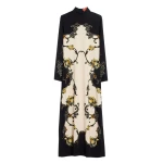 La DoubleJ Halle Dress in Buttercup Black at Coveti