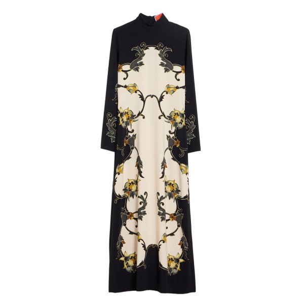 La DoubleJ Halle Dress in Buttercup Black at Coveti