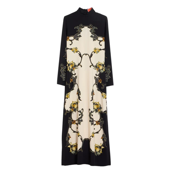 La DoubleJ Halle Dress in Buttercup Black at Coveti