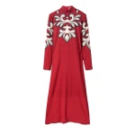 La DoubleJ Halle Dress in Herald Red