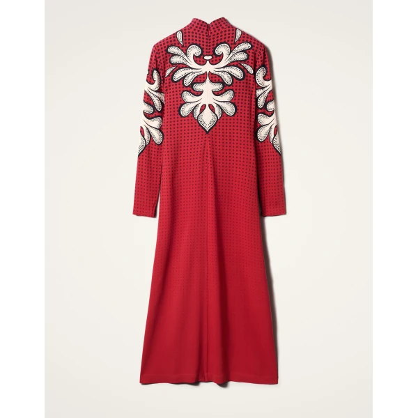 La DoubleJ Halle Dress in Herald Red, view 5