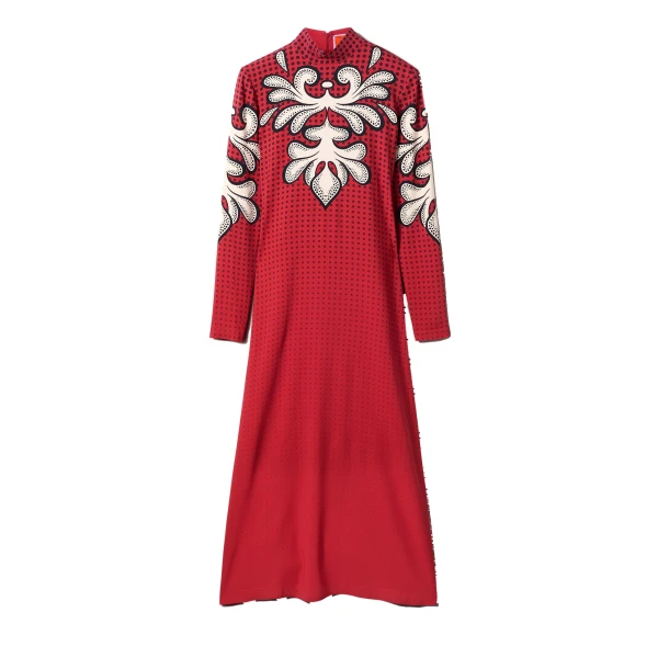 Halle Dress in Herald Red