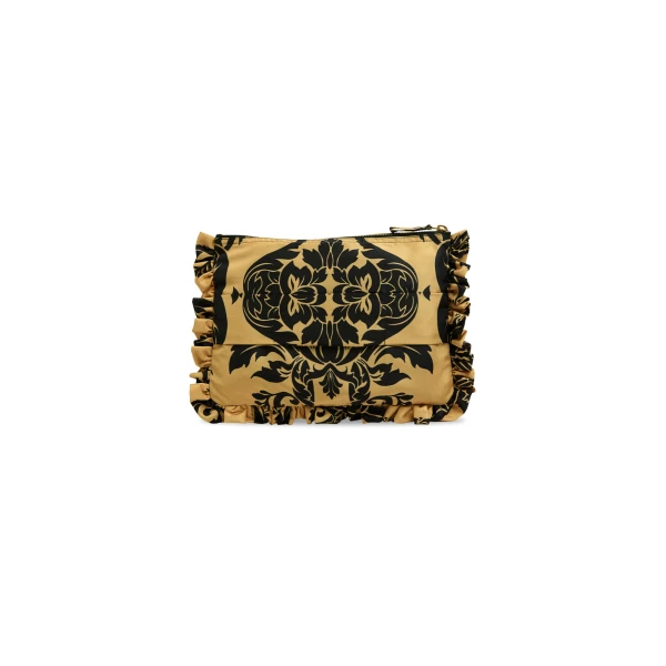 La DoubleJ Hand Pochette in Cherubs Gold, view 2