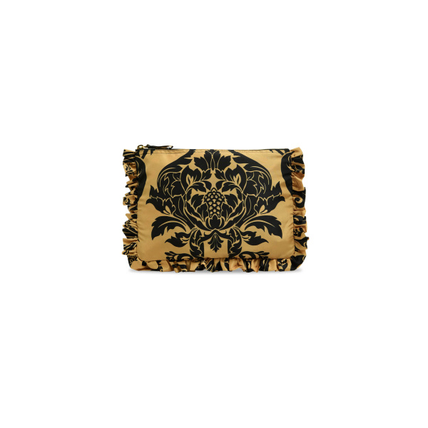 La DoubleJ Hand Pochette in Cherubs Gold at Coveti