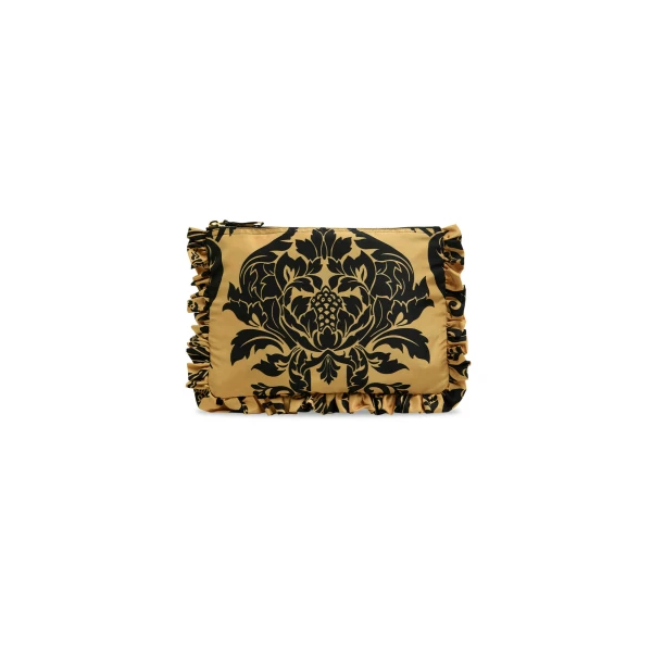 La DoubleJ Hand Pochette in Cherubs Gold at Coveti