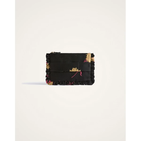 La DoubleJ Hand Pochette in Derby Black, view 4