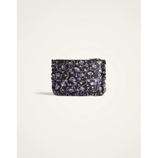 La DoubleJ Hand Pochette in Honeysuckle Black, view 4