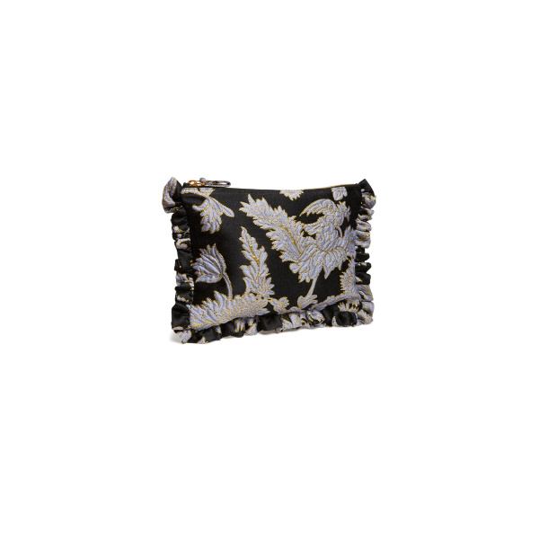 La DoubleJ Hand Pochette in Lark Black at Coveti