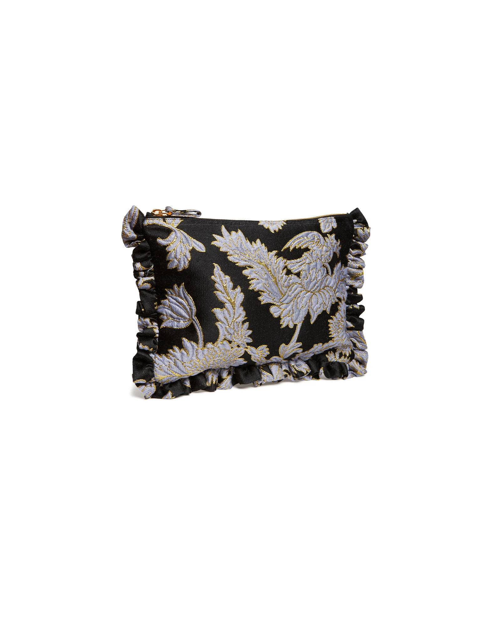 La DoubleJ Hand Pochette in Lark Black at Coveti La DoubleJ Hand Pochette in Lark Black at Coveti