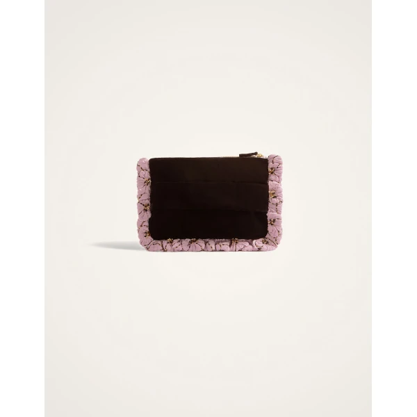 La DoubleJ Hand Pochette in Lilac, view 4