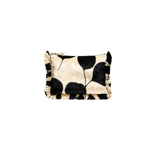 La DoubleJ Hand Pochette in Lunaria Light Pink at Coveti