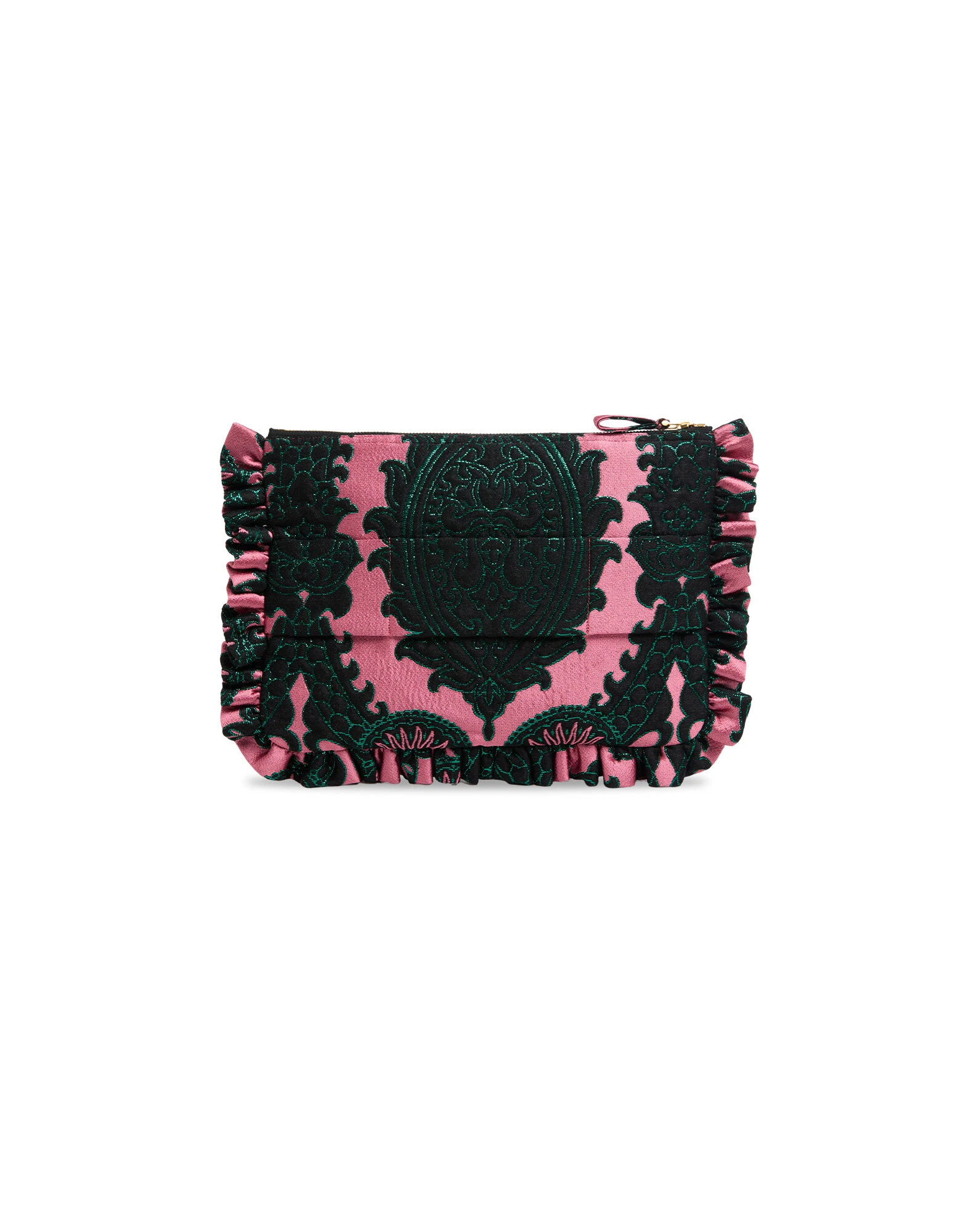 La DoubleJ Hand Pochette in Oltrarno Pink at Coveti La DoubleJ Hand Pochette in Oltrarno Pink at Coveti