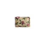 La DoubleJ Hand Pochette in Roses Light Beige at Coveti