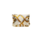 La DoubleJ Hand Pochette in Tackle Gold at Coveti La DoubleJ Hand Pochette in Tackle Gold at Coveti