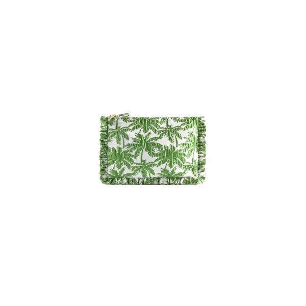 La DoubleJ Hand Pochette in Tropicana White at Coveti