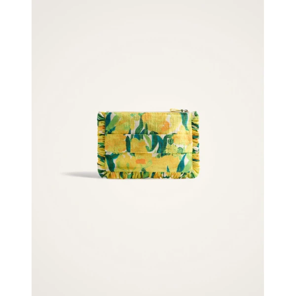 La DoubleJ Hand Pochette in Zesty Yellow, view 4