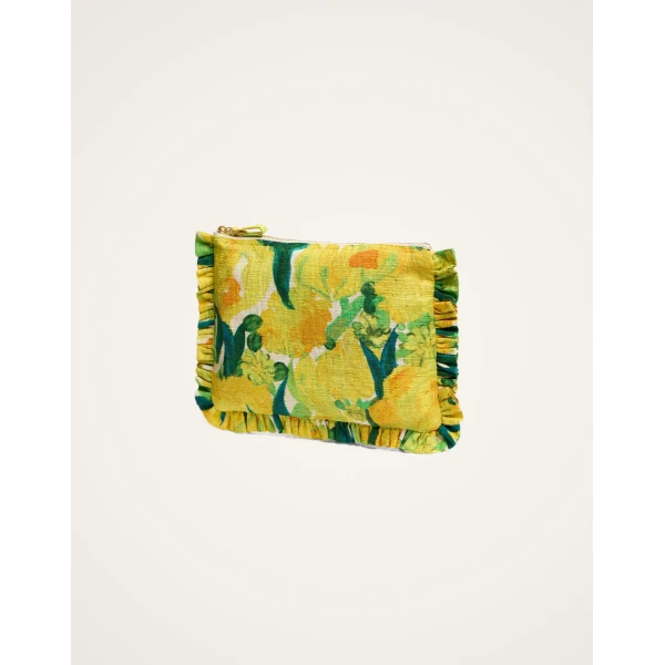La DoubleJ Hand Pochette in Zesty Yellow, view 6