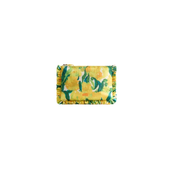 La DoubleJ Hand Pochette in Zesty Yellow at Coveti