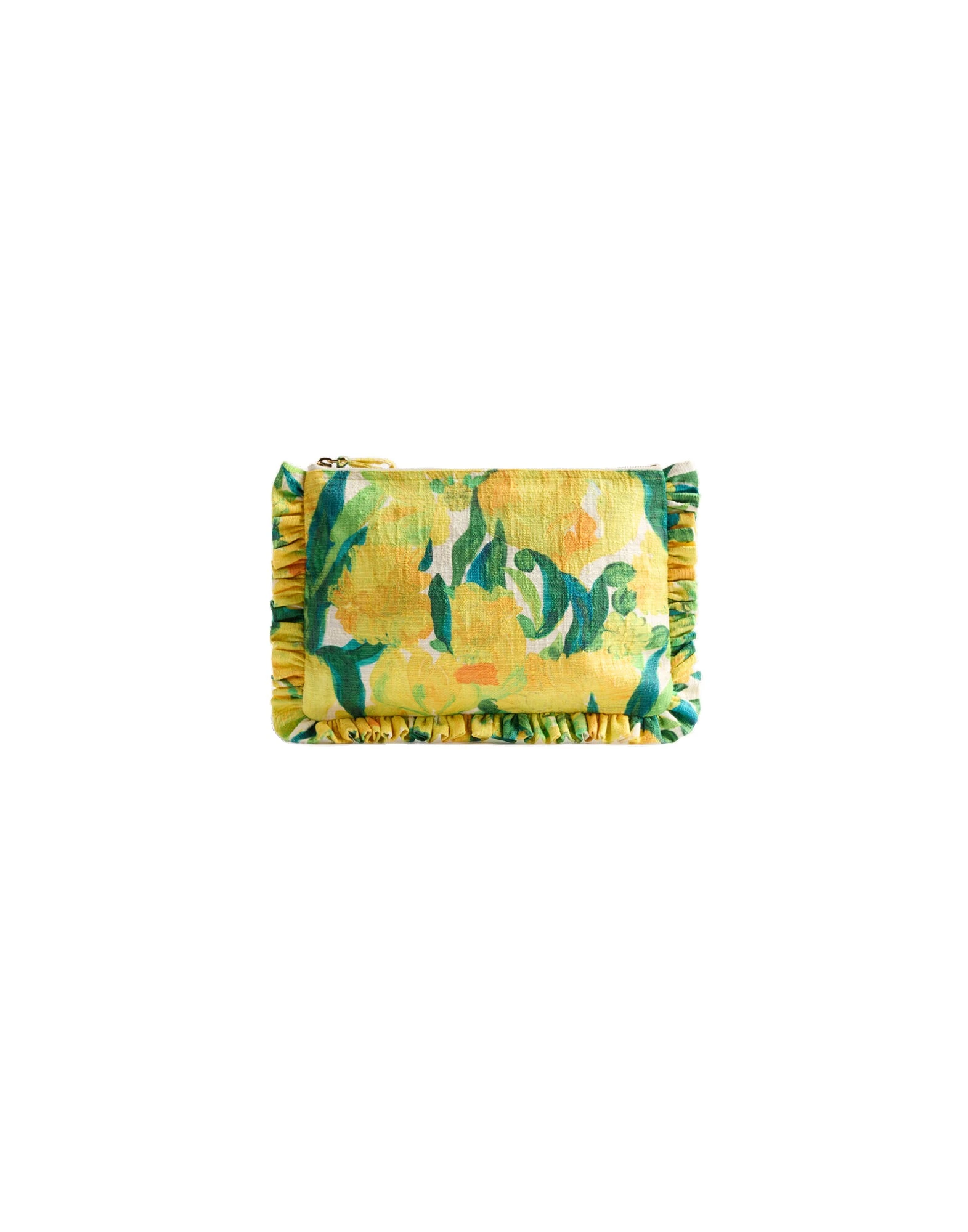 La DoubleJ Hand Pochette in Zesty Yellow at Coveti La DoubleJ Hand Pochette in Zesty Yellow at Coveti