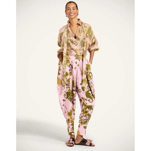 La DoubleJ Harem Pants in Coven Pink at Coveti