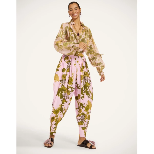 La DoubleJ Harem Pants in Coven Pink at Coveti