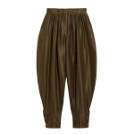 La DoubleJ Harem Pants in Moss Green at Coveti