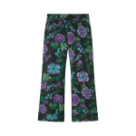La DoubleJ Hendrix Pants in Botanical Black at Coveti