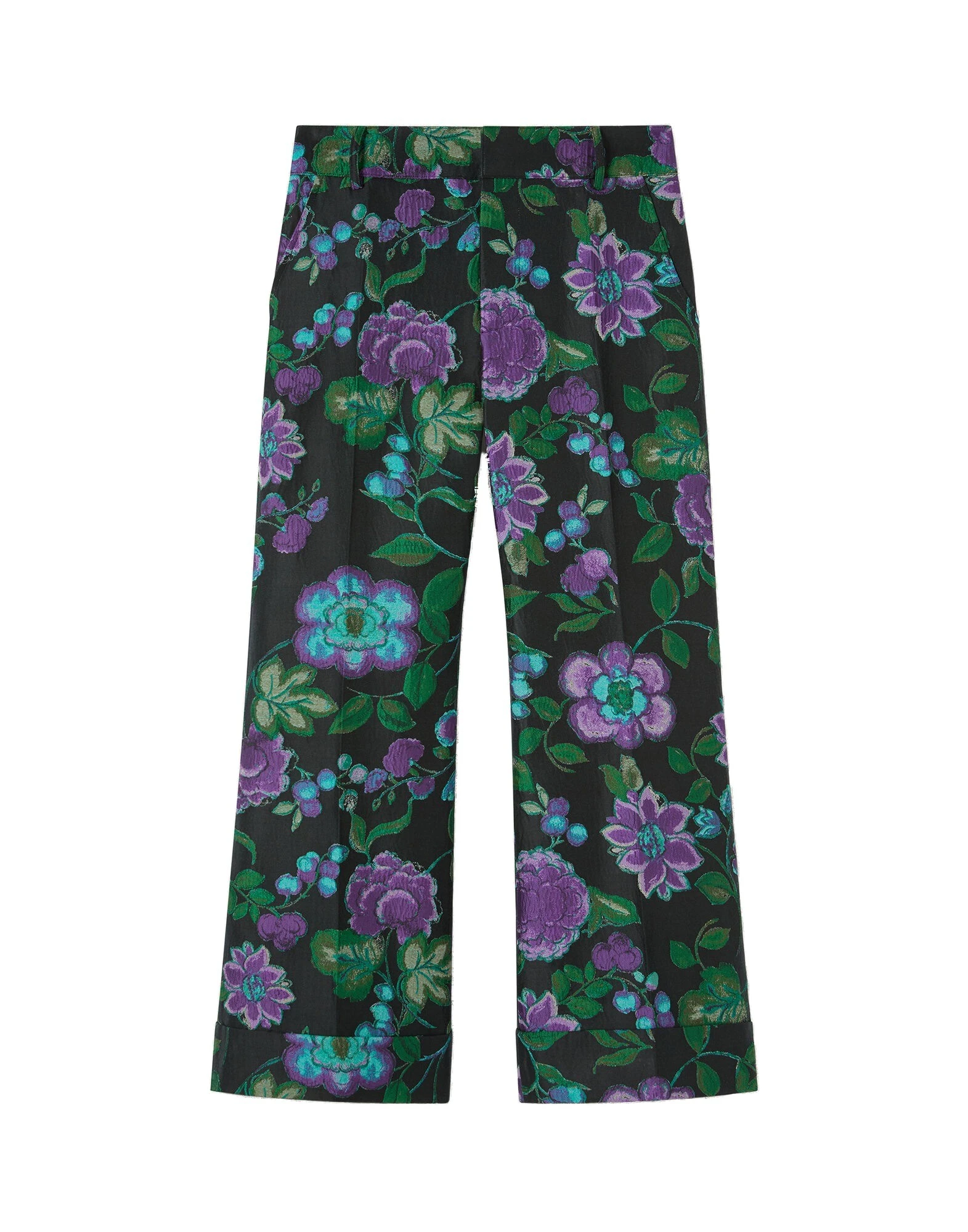 La DoubleJ Hendrix Pants in Botanical Black at Coveti La DoubleJ Hendrix Pants in Botanical Black at Coveti